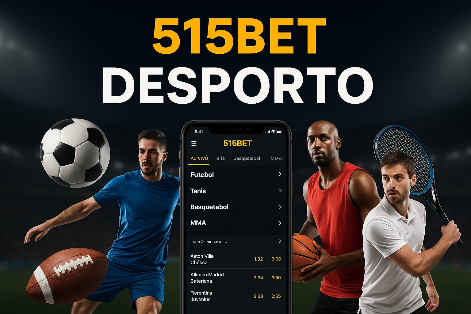 Aposte em apostas esportivas no cassino online 515BET